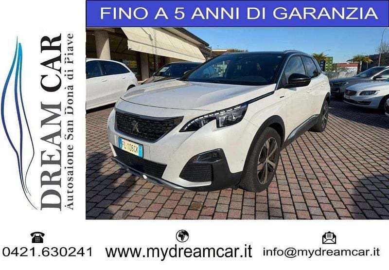 Bianco Usata 2017 Peugeot 3008 GT-line SUV | 14.500 € (Buon prezzo) - Immagine 1/4