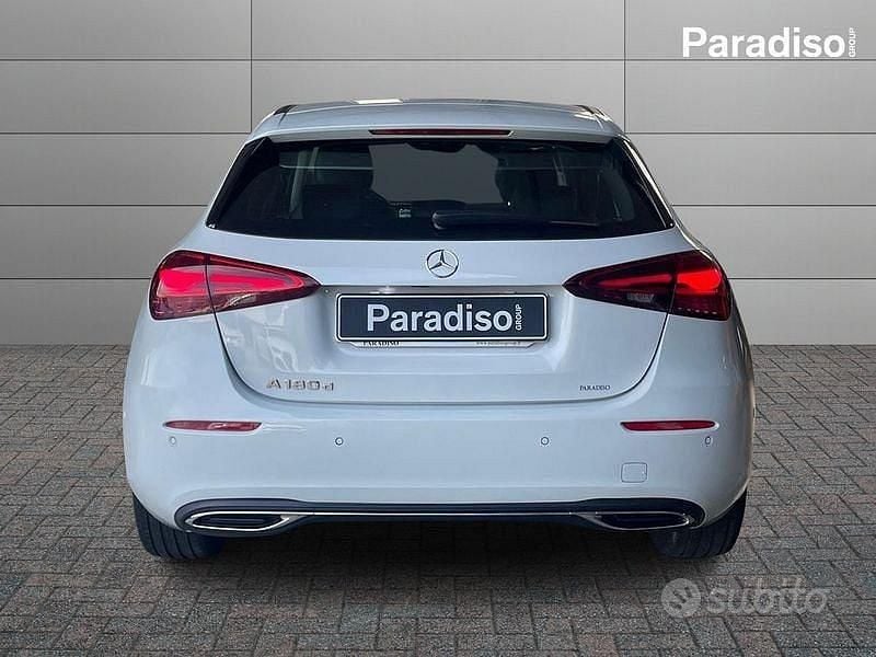 Usata Mercedes A180 Advanced Plus 116 CV (85 kW) 2024 Bianco Berlina