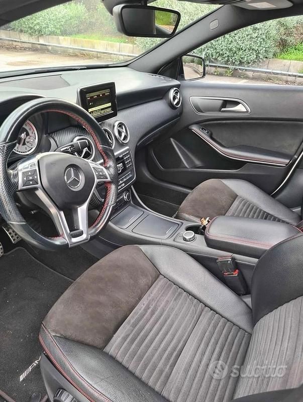 Usata Mercedes A180 AMG 2015 Bianco Berlina