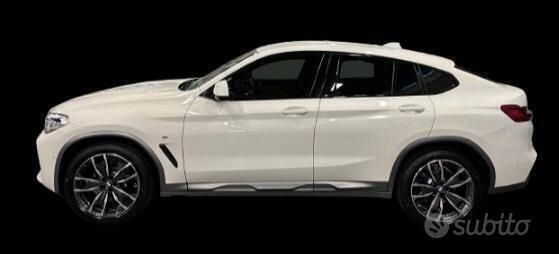 Usata BMW X4 M Sport 286 CV (210 kW) 2021 Bianco SUV