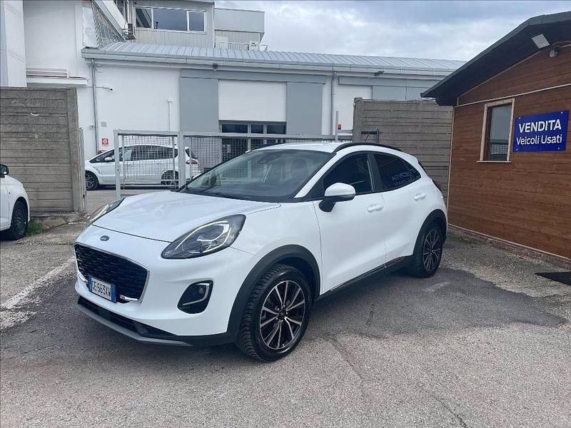 Bianco pastello Usata 2021 Ford Puma Titanium S SUV | 17.500 € (Buon prezzo) - Immagine 1/4