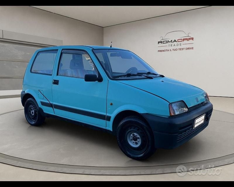 Usata Fiat Cinquecento Young 39 CV (28 kW) 1998 Azzurro Utilitaria