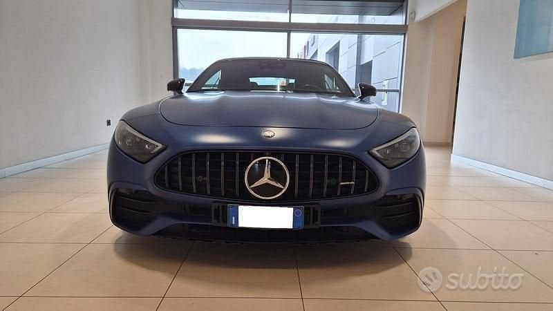 Usata Mercedes SL43 AMG AMG Line Premium Plus 421 CV (309 kW) 2024 Blu Cabrio