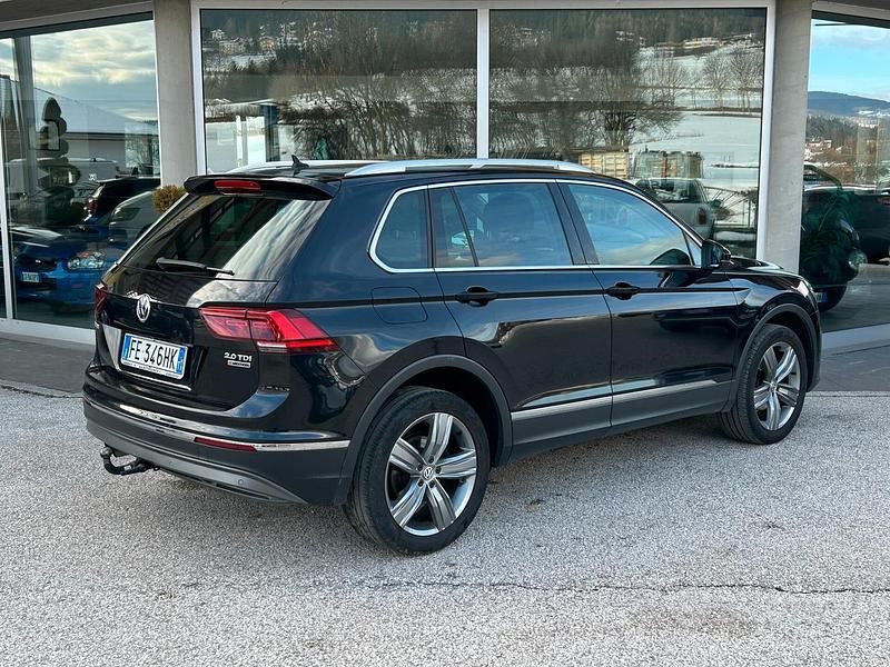 Usata VW Tiguan Executive 150 CV (110 kW) 2016 Nero SUV