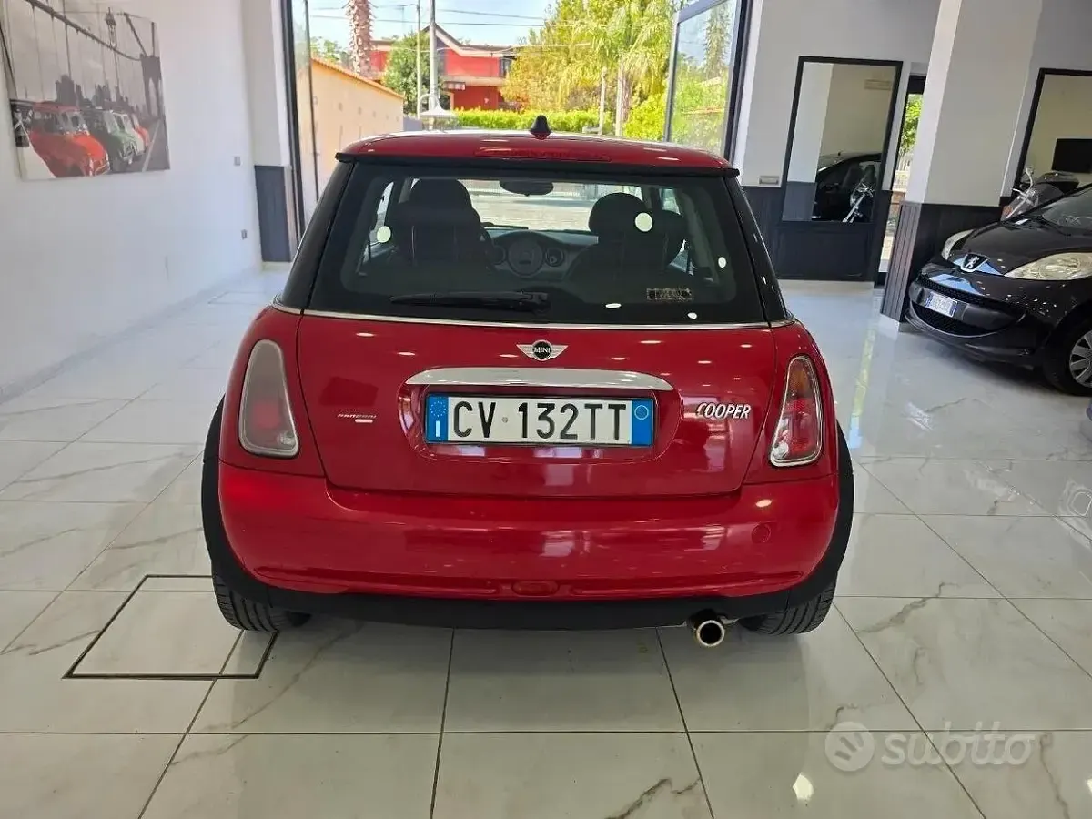 Usata Mini Cooper Coupé 116 CV (85 kW) 2005 Rosso Coupé