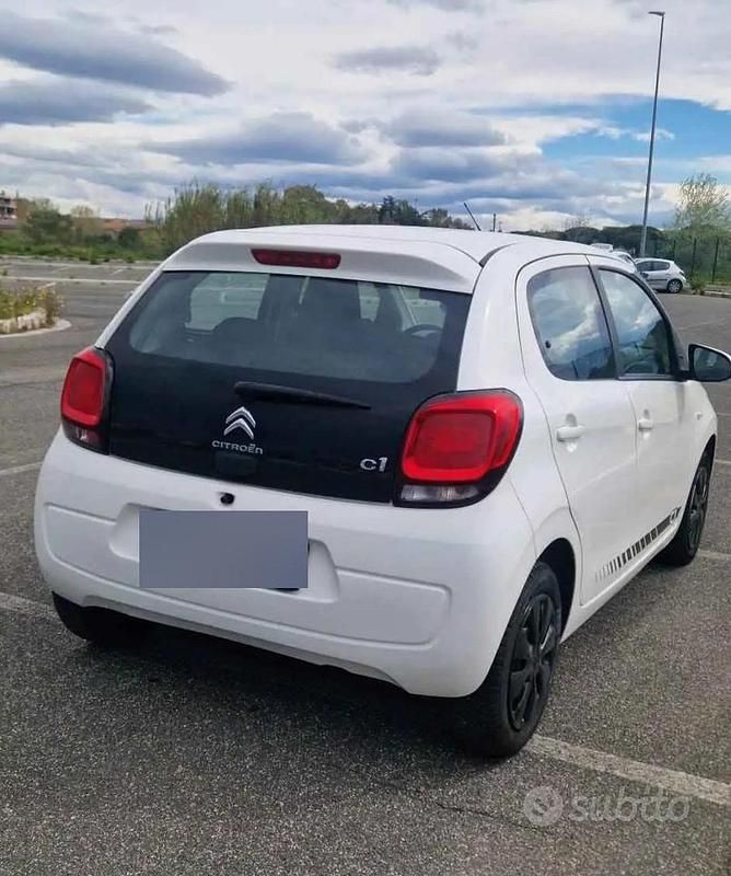 Usata Citroën C1 69 CV (50 kW) 2016 Bianco Utilitaria