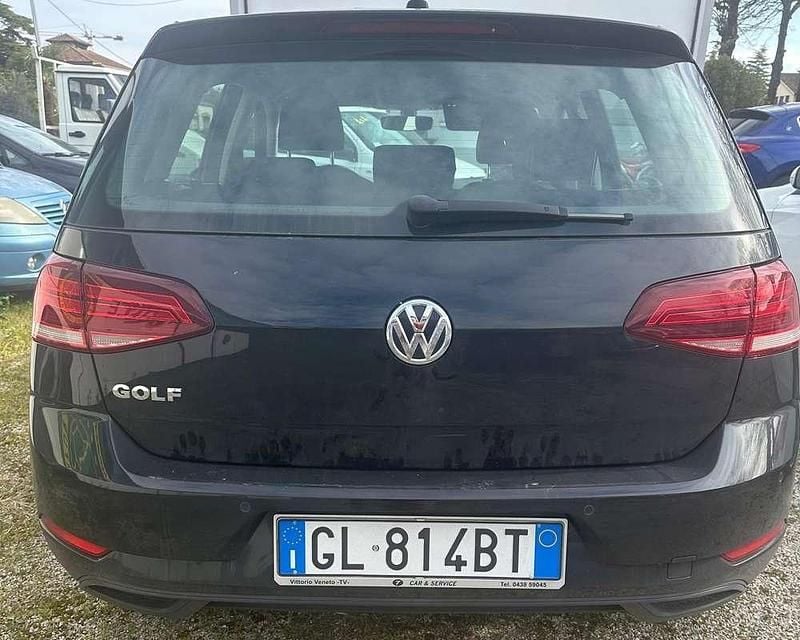 Usata VW Golf VII Trendline 86 CV (63 kW) 2019 Nero Berlina