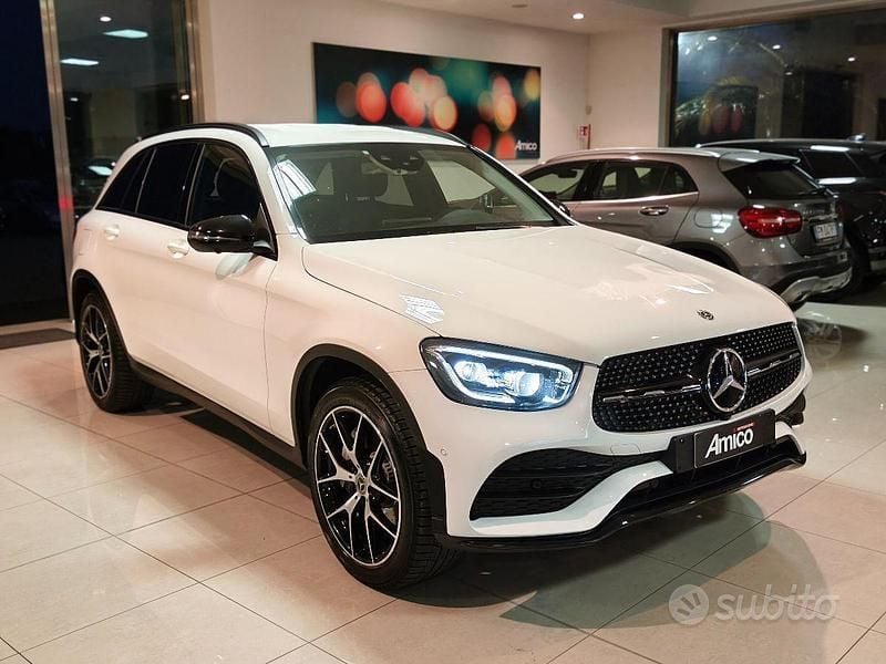 Usata Mercedes GLC220 Premium Plus 194 CV (142 kW) 2020 Bianco SUV