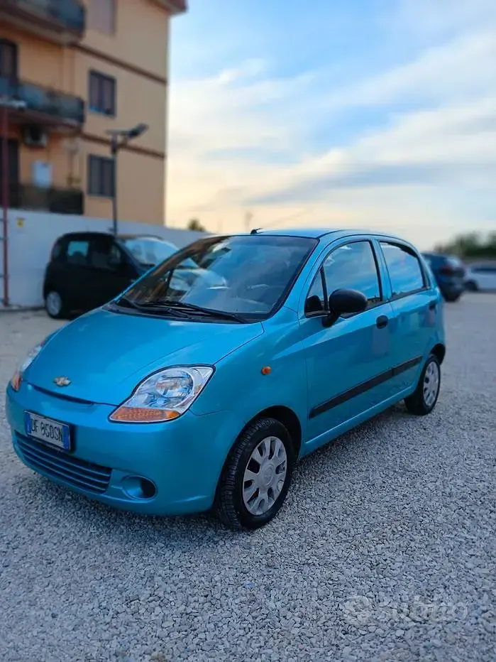 Usata Chevrolet Matiz 52 CV (38 kW) 2007 Bluazzurro Utilitaria