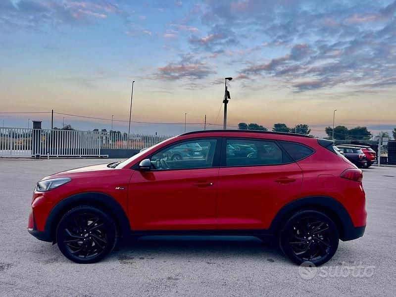 Usata Hyundai Tucson N Line 136 CV (100 kW) 2020 Rosso SUV