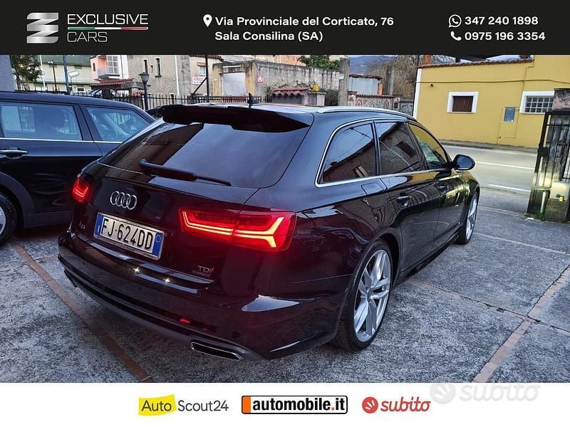 Usata Audi A6 S-Line 217 CV (159 kW) 2017 Nero Station wagon