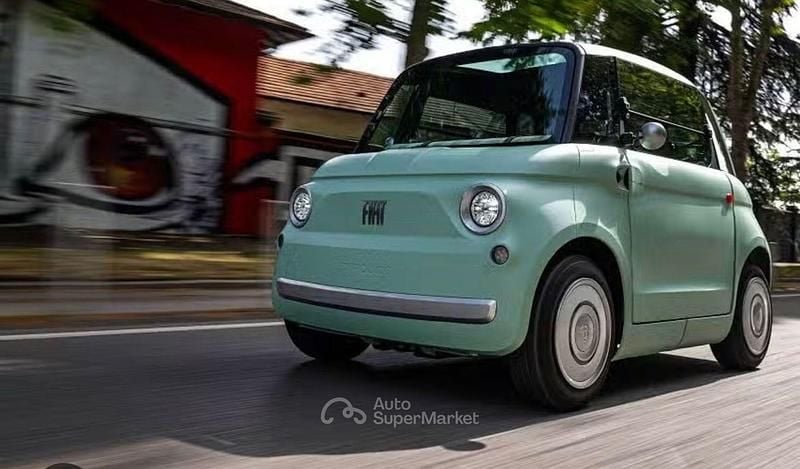 Usata Fiat Topolino 5 kW (8 CV) 2024 Verde Utilitaria