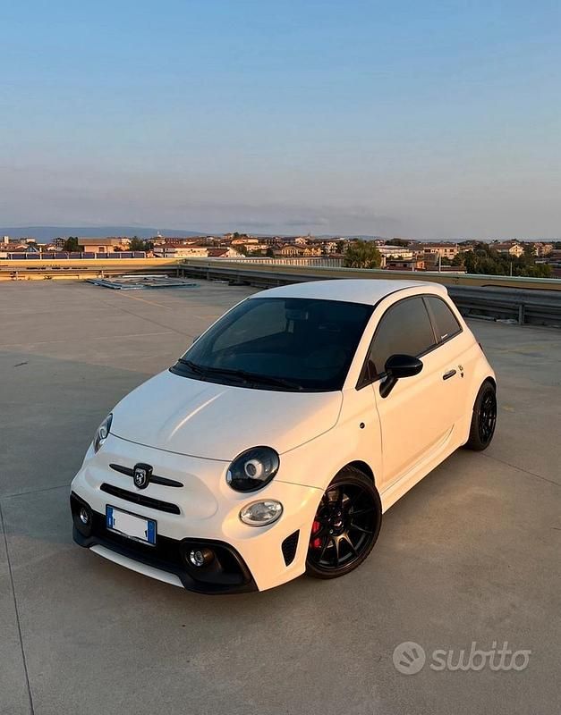 Usata Abarth 500 160 CV (117 kW) 2009 Bianco Utilitaria