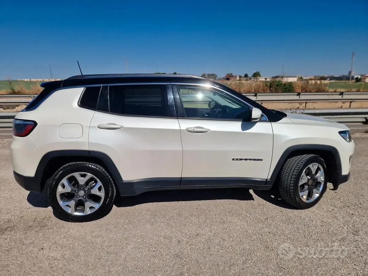 Usata Jeep Compass Limited 120 CV (88 kW) 2019 Bianco SUV