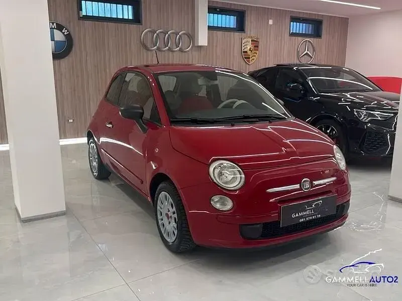 Usata Fiat 500 2008 Rosso Utilitaria