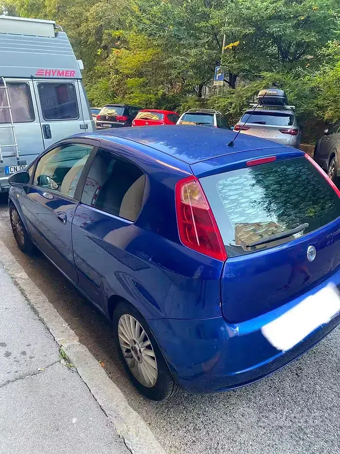 Usata Fiat Punto 65 CV (47 kW) 2008 Bluazzurro Utilitaria