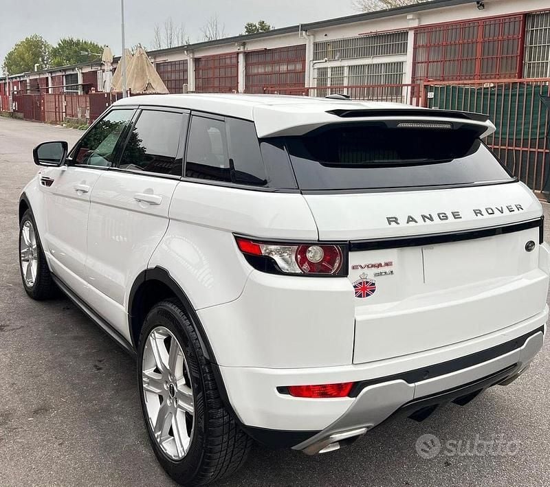 Usata Land Rover Range Rover evoque 150 CV (110 kW) 2012 Bianco SUV