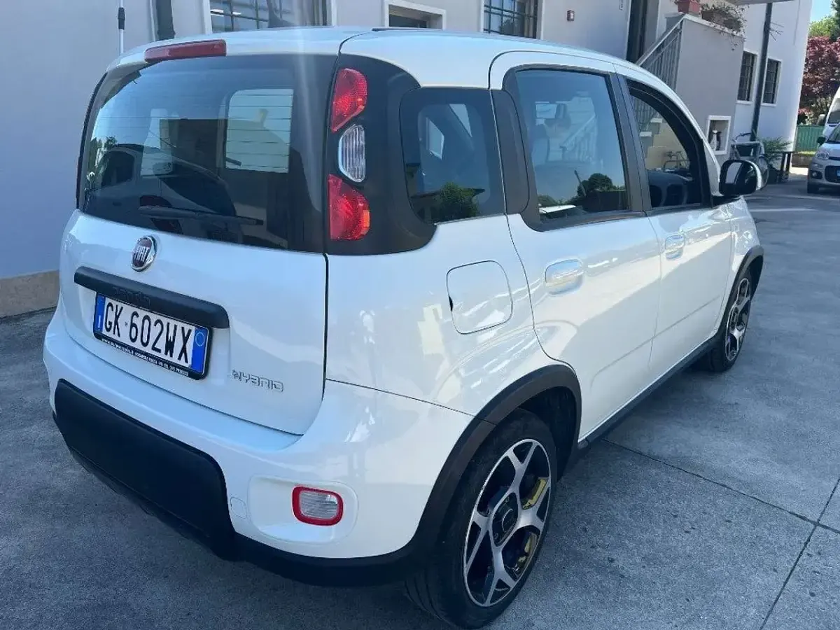 Usata Fiat Panda Sport 69 CV (50 kW) 2022 Bianco Utilitaria