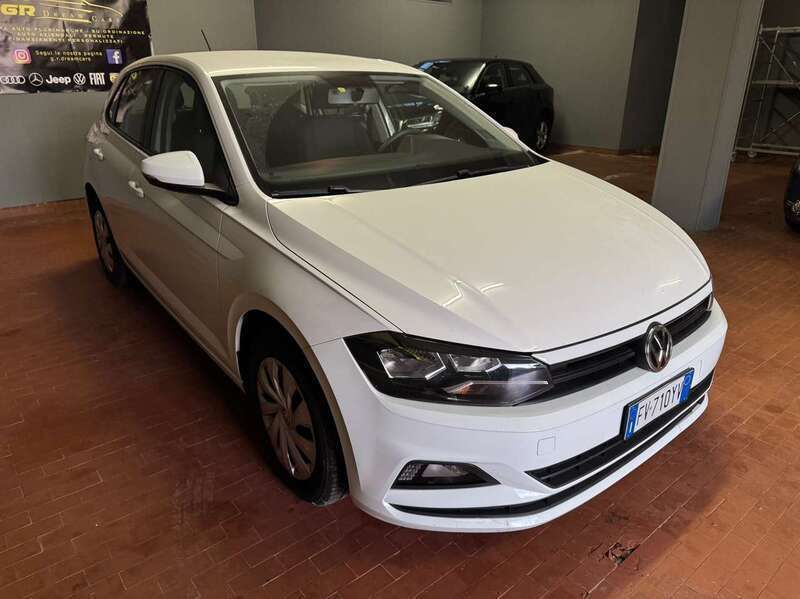 Usata VW Polo Trendline 90 CV (66 kW) 2019 Bianco Berlina