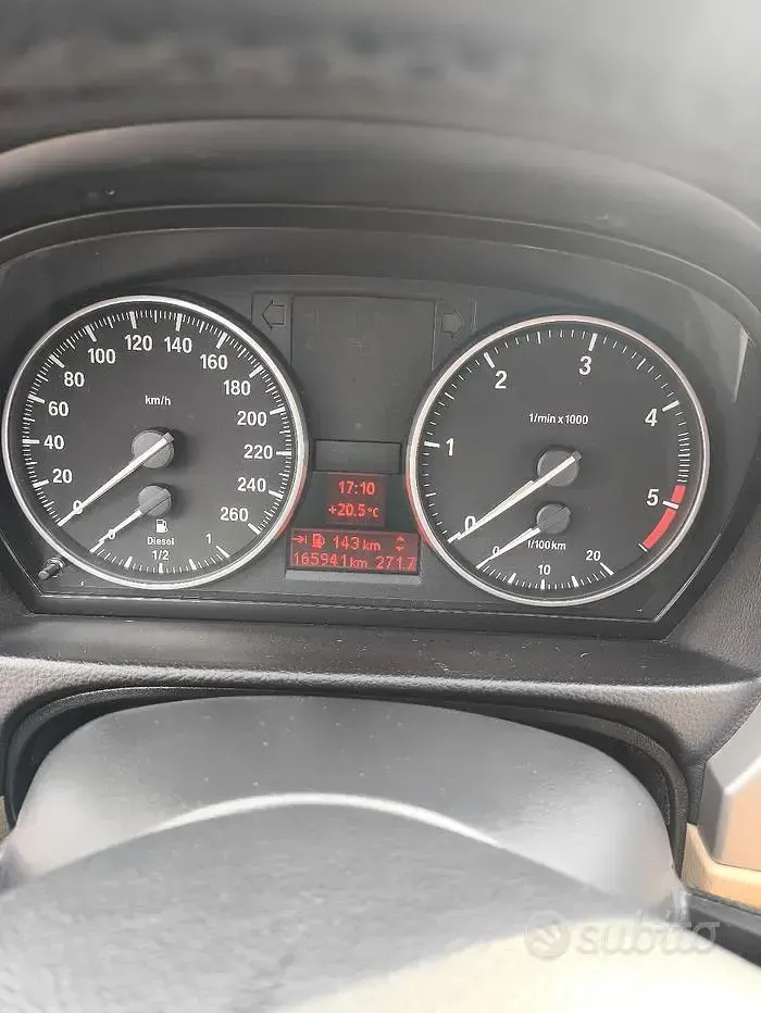 Usata BMW 320 177 CV (130 kW) 2008 Blu Berlina