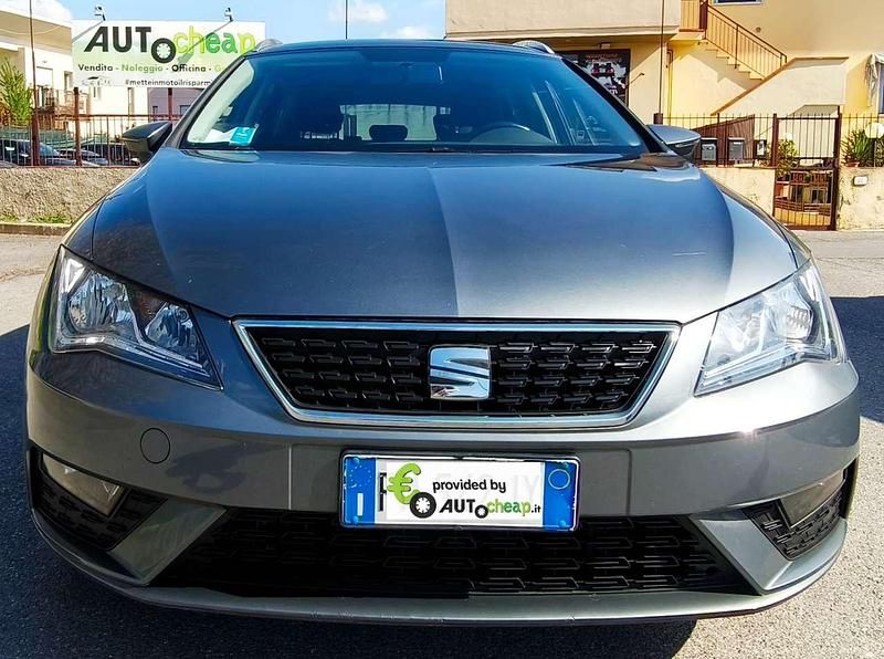 Usata Seat Leon ST Business 116 CV (85 kW) 2017 Grigio Station wagon