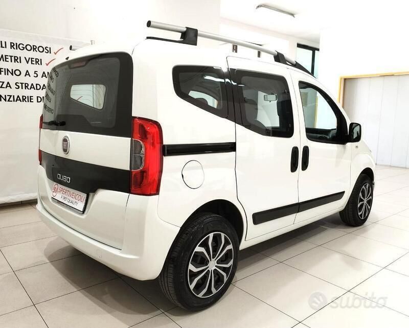 Usata Fiat Qubo Lounge 80 CV (58 kW) 2017 Bianco Monovolume