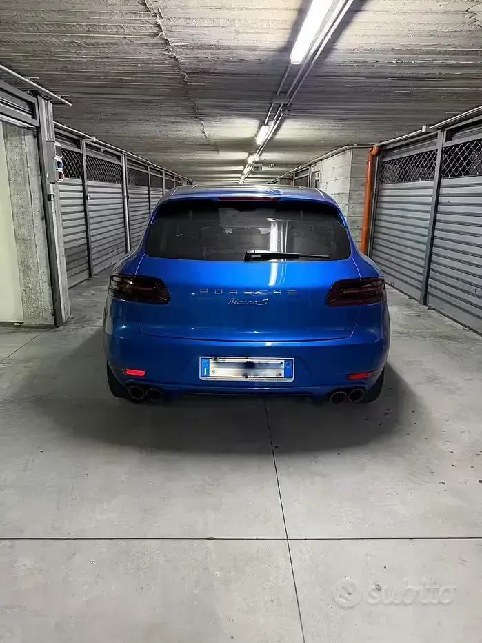 Usata Porsche Macan S Diesel 250 CV (183 kW) 2015 Bluazzurro SUV
