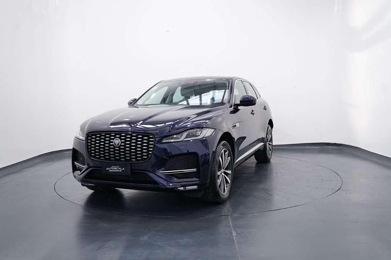Blu elegante Usata 2022 Jaguar F-Pace SE SUV | 36.990 € (Super prezzo) - Immagine 1/4