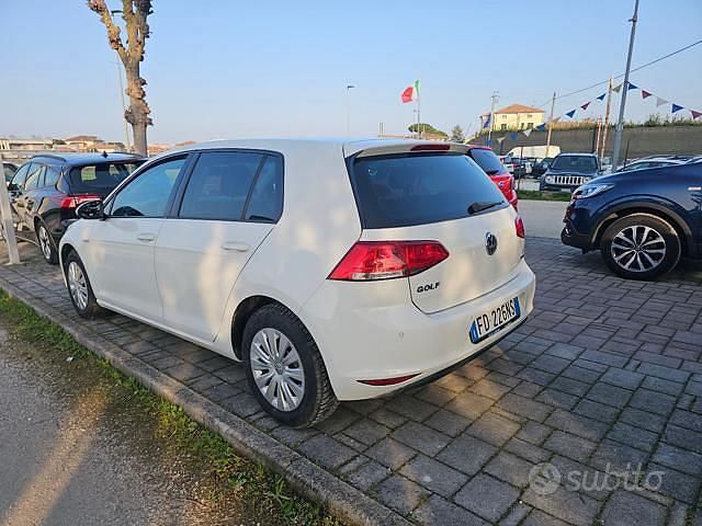 Usata VW Golf VII Comfortline 110 CV (80 kW) 2016 Bianco Berlina