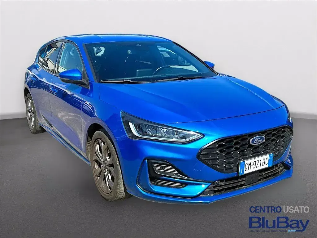 Usata Ford Focus ST-Line 125 CV (91 kW) 2023 Blu Berlina