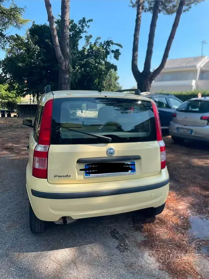 Usata Fiat Panda 69 CV (50 kW) 2003 Giallo Utilitaria