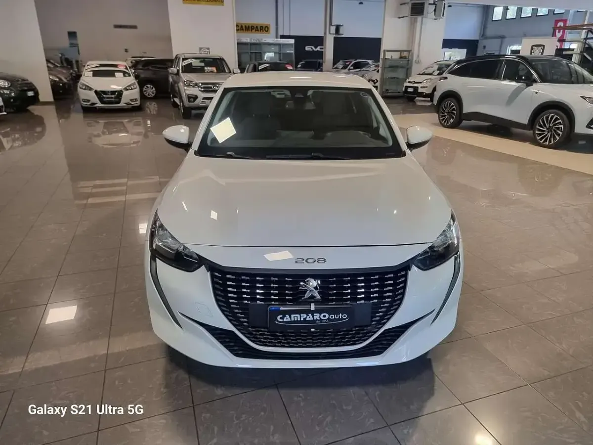 Usata Peugeot 208 Allure 101 CV (74 kW) 2020 Bianco Utilitaria