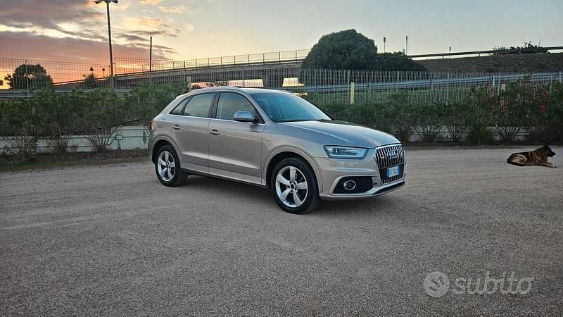 Usata Audi Q3 S-Line 143 CV (105 kW) 2014 Beige SUV