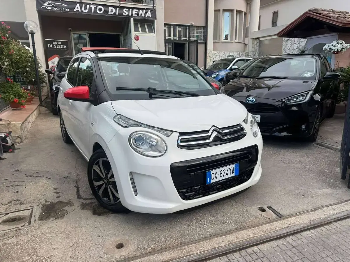 Usata Citroën C1 Feel 69 CV (50 kW) 2017 Bianco Utilitaria
