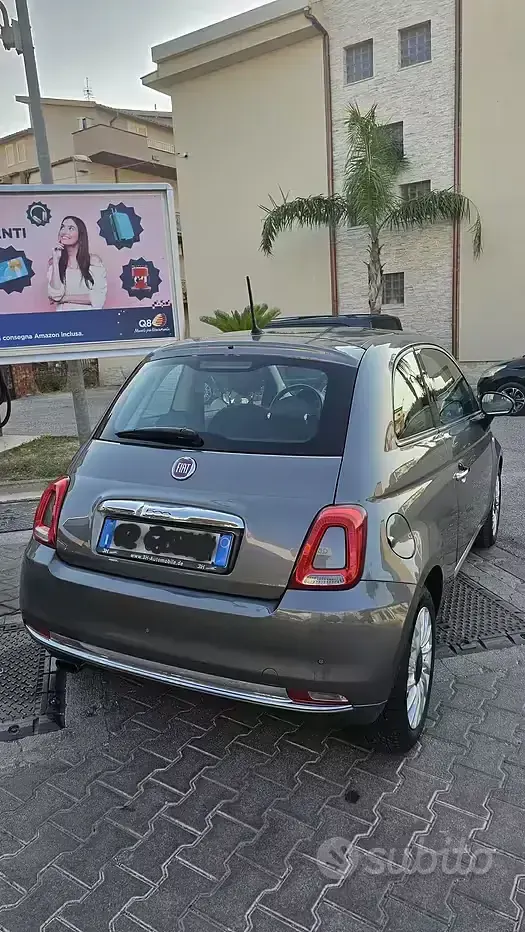 Usata Fiat 500 85 CV (62 kW) 2023 Grigio Berlina