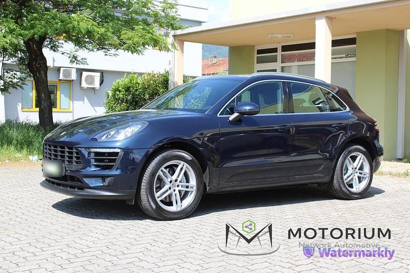 Usata Porsche Macan 258 CV (189 kW) 2017 Blu SUV