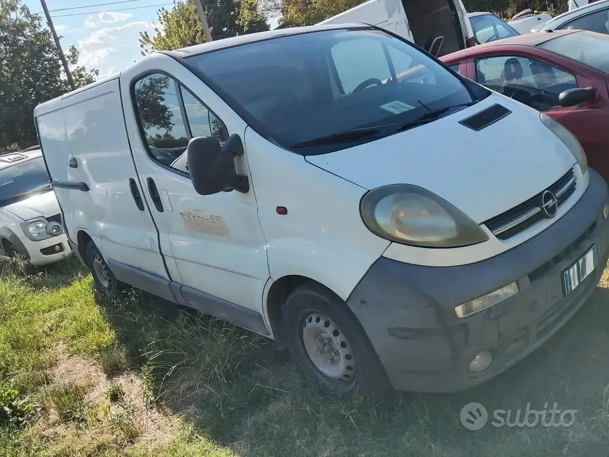 Usata Opel Vivaro 82 CV (60 kW) 2004 Bianco Monovolume