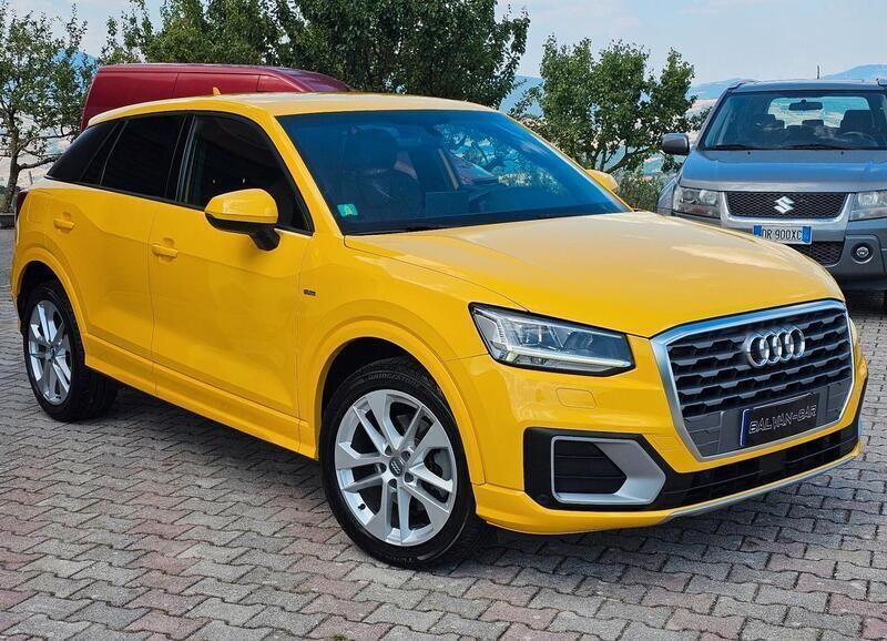 Usata Audi Q2 S-Line 115 CV (84 kW) 2018 Giallo SUV