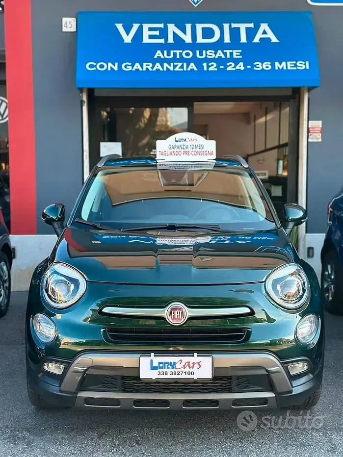 Usata Fiat 500X Cross Plus 140 CV (102 kW) 2016 Nero SUV