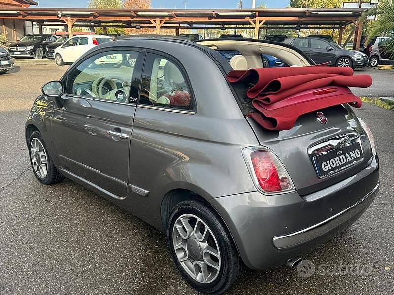 Usata Fiat 500 Rock 95 CV (69 kW) 2010 Grigio Cabrio
