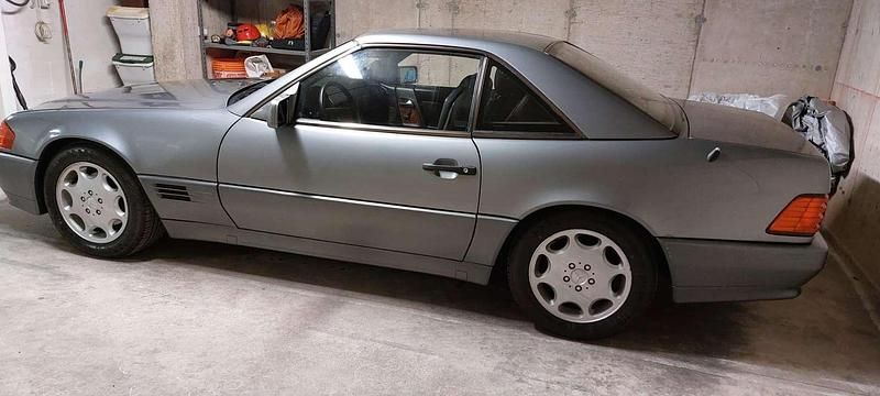 Usata Mercedes SL300 190 CV (139 kW) 1990 Argento Cabrio