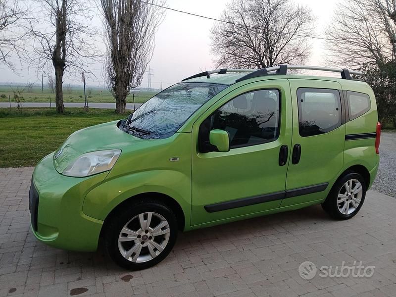 Usata Fiat Qubo Trekking 77 CV (56 kW) 2010 Verde Monovolume