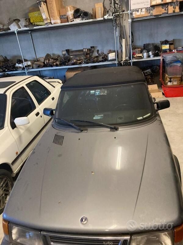 Usata Saab 900 Cabriolet 179 CV (131 kW) 1991 Grigio Cabrio