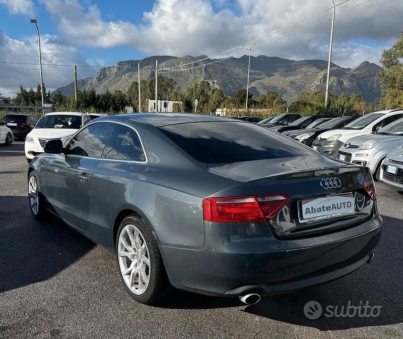 Usata Audi A5 Ambition 190 CV (139 kW) 2009 Grigio Coupé