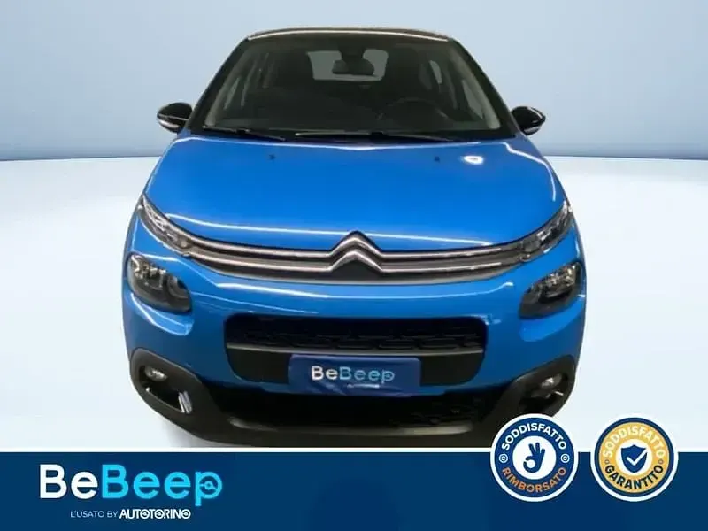 Usata Citroën C3 Feel 83 CV (61 kW) 2018 Blu metallizzato Utilitaria