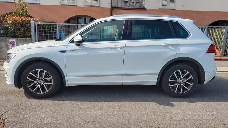 Usata VW Tiguan Business 115 CV (84 kW) 2017 Bianco SUV
