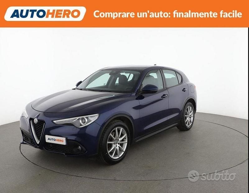 Usata Alfa Romeo Stelvio Executive 190 CV (139 kW) 2021 Blu SUV