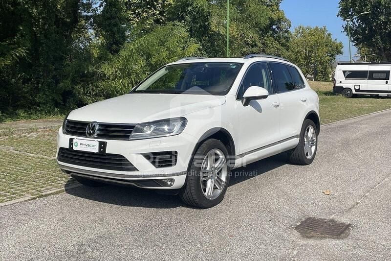 Usata VW Touareg 204 CV (150 kW) 2015 Bianco SUV