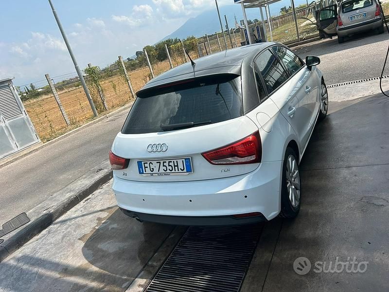 Usata Audi A1 116 CV (85 kW) 2016 Bianco Utilitaria