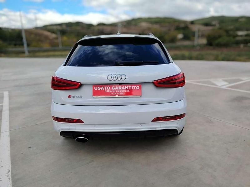 Usata Audi RS Q3 Ambiente 310 CV (228 kW) 2014 Bianco SUV